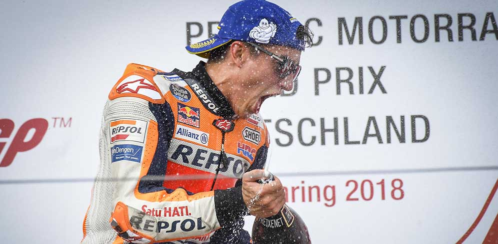 Rekor Rossi Dikuntit Marquez 